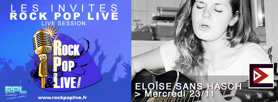 Eloïse sans Hasch - rock pop live