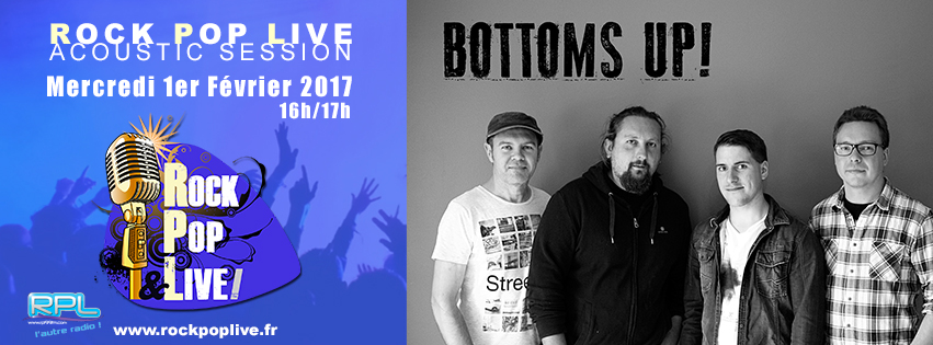 Les Bottoms Up en live dans l'émission de Darno