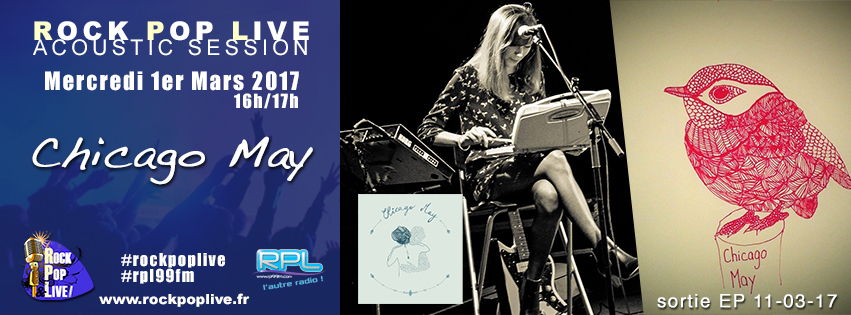 Chicago May, invitée du Rock Pop Live sur RPL