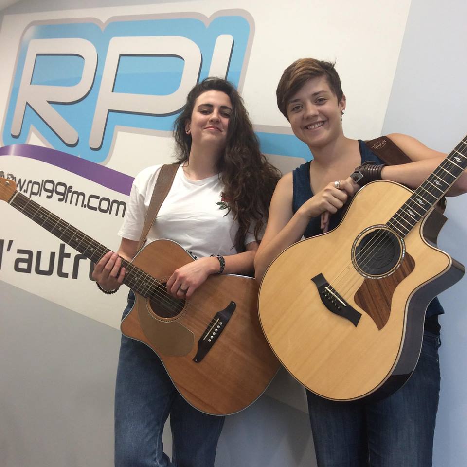 Elodie Martelet et Adahy dans Rock Pop Live avec Arnaud DARRAS